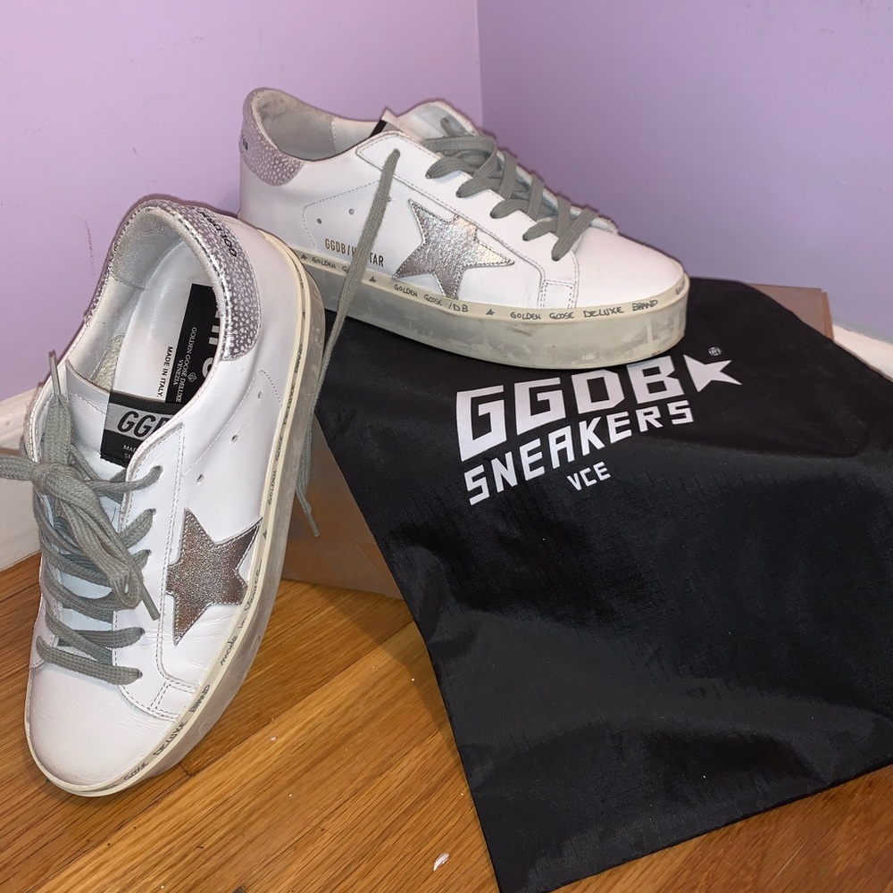 Golden goose deluxe brand hi star sneakers